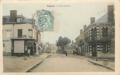 .CPA   FRANCE 45 "Nogent, Place Amelot"