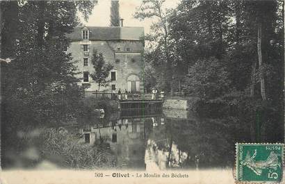 .CPA   FRANCE 45 "Olivet, Le moulin des Béchets"