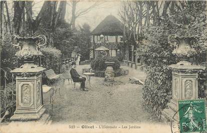 .CPA   FRANCE 45 "Olivet, L'eldorado, les jardins"