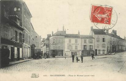 .CPA   FRANCE 45 "Malesherbes, Place du Martroi"