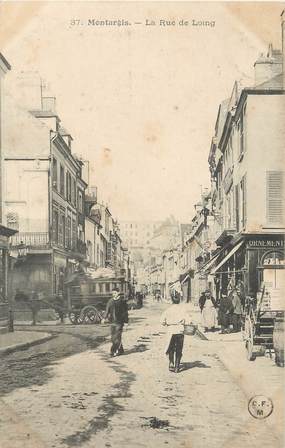 .CPA  FRANCE 45 "Montargis, La rue de Loing "