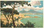 Italie CPA ITALIE "Naples, Il Vesuvio dalla Touba di Virgilio"