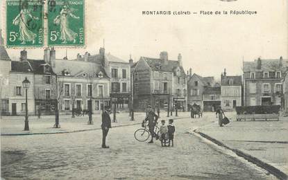 .CPA  FRANCE 45 "Montargis, Place de la République"