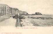 Italie CPA ITALIE "Naples, Via Caracciolo e Castel dell'Ovo"