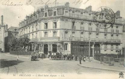 .CPA  FRANCE 45 "Orléans, Hôtel St Aignan"