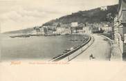 Italie CPA ITALIE "Naples, Strada Caracciolo con veduta di Posillipo"