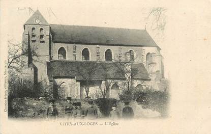 .CPA  FRANCE 45 " Vitry aux Loges, L'église"