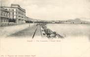 Italie CPA ITALIE "Naples, Via Caracciolo e Grand Hotel"