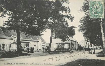 .CPA  FRANCE 45 " St Jean de Braye, Le quartier de la Haute Croix"