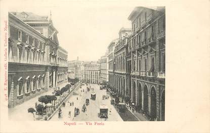 CPA ITALIE "Naples, Via Foria"