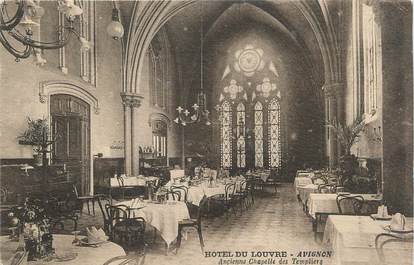.CPA  FRANCE 84 "Avignon, Hôtel du Louvre, ancienne chapelle des ouvriers"