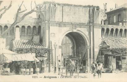 .CPA  FRANCE 84 "Avignon, Porte de l'Oulle"