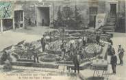 84 Vaucluse .CPA FRANCE 84 "Avignon, Souvenir de l'exposition de 1907, cours d'honneur du Palais des Papes"
