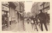 84 Vaucluse .CPA FRANCE 84 " Avignon,  Rue Théodore Aubanel " / INONDATIONS 1935