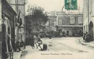 84 Vaucluse .CPA FRANCE 84 " Bonnieux, Place Neuve"