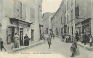 84 Vaucluse .CPA FRANCE 84 " Bonnieux, Rue de la République  "