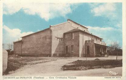 .CPA FRANCE 84 " Caumont sur Durance, Cave coopérative vinicole"