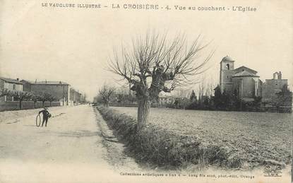 .CPA FRANCE 84 " La Croisière, L'église"