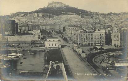 CPA ITALIE "Naples, Panorama dal Molo"