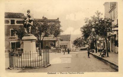 .CPA FRANCE 84 " Cadenet, Place du Tambour d'Arcole"