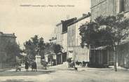 84 Vaucluse .CPA FRANCE 84 " Cadenet,  Place du tambour d'Arcole"