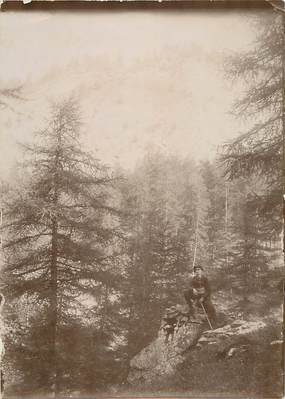 PHOTO ORIGINALE DE PRESSE / FRANCE 04 "Foret de Grévoux" / 1897 / CHASSEUR ALPIN