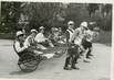 PHOTO ORIGINALE DE PRESSE / FRANCE 06 "Nice, course de jockey enfants"