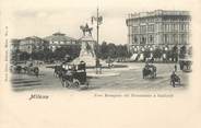 Italie CPA ITALIE "Milan, Foro Bonaparte col Monumento a Garibaldi"