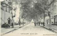 84 Vaucluse .CPA  FRANCE 84 " Cavaillon, Avenue Joffre"