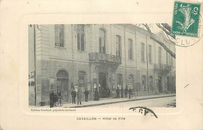 .CPA  FRANCE 84 " Cavaillon, Hôtel de Ville"
