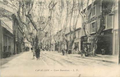 .CPA  FRANCE 84 " Cavaillon, Cours Bournissac"