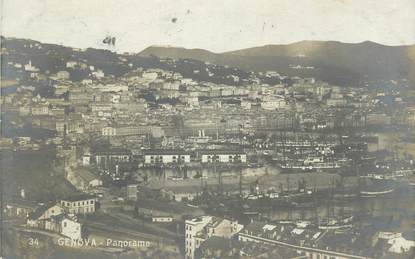 CPA ITALIE "Genova, Panorama"