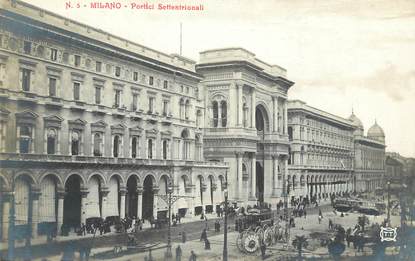 CPA ITALIE "Milan, Portici Settentrionali"