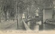 84 Vaucluse .CPA  FRANCE 84 " L'Isle sur Sorgue, Cours de la vieille ville"