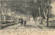 84 Vaucluse .CPA  FRANCE 84 " L'Isle sur Sorgue, Avenue de la gare"