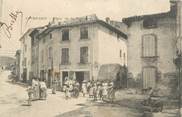 84 Vaucluse .CPA  FRANCE 84 " Lourmarin, Place de la fontaine"