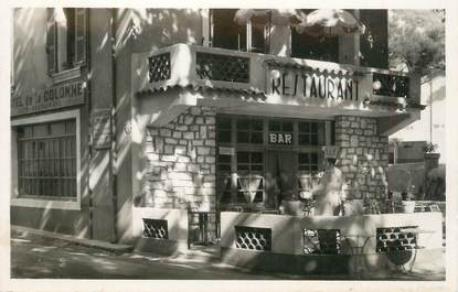 .CPSM  FRANCE 84 " Fontaine de Vaucluse, Restaurant de la Colonne"