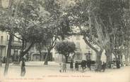 84 Vaucluse .CPA  FRANCE 84 " Grillon, Place de la Bourgade"/ REFERENDUM POUR LA PEINE DE MORT