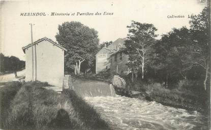 .CPA  FRANCE 84 " Merindol, Minoterie et Pavillon des Eaux"