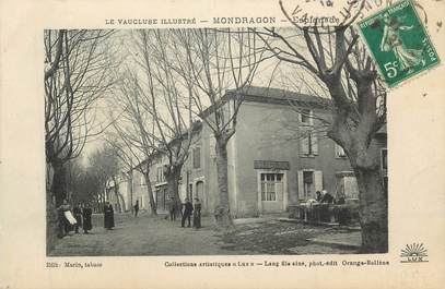 .CPA  FRANCE 84 "Mondragon, L'esplanade "