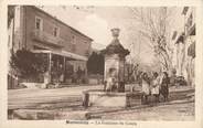 84 Vaucluse .CPA  FRANCE 84 "Mormoiron, La fontaine du cours"