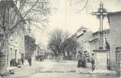 .CPA  FRANCE 84 "Mormoiron, Le cours"