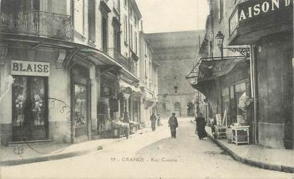 .CPA  FRANCE 84 "Orange, Rue Caristie"