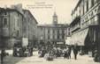 .CPA  FRANCE 84 "Orange, Place de l'Hôtel de Ville et marché aux grains"