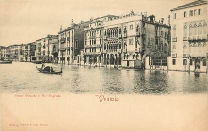 CPA ITALIE "Venise, Canale Grande e Pal. Sagredo"