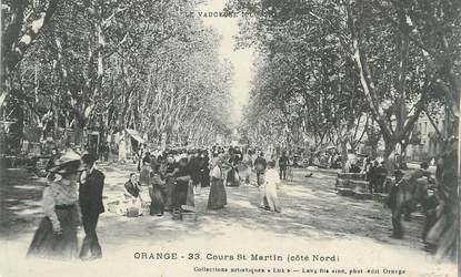 .CPA FRANCE 84 "Orange, Cours St Martin"
