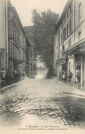 .CPA FRANCE 84 "Orange, Rue Pourtoules"