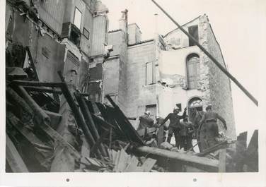 PHOTO ORIGINALE / FRANCE 33 "Bordeaux, immeubles écroulés"