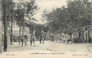 84 Vaucluse .CPA  FRANCE 84 "Le Pontet, La place et les cafés"