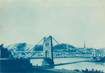 PHOTO ORIGINALE /  FRANCE 42 "Pont de Vernaison sur le Rhône, 1899"